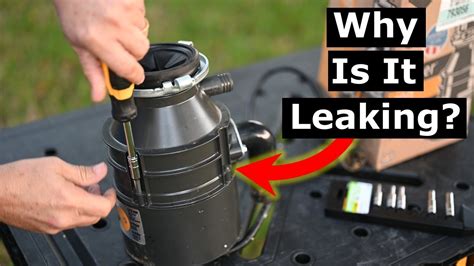 why is the bottom of my garbage disposal leaking|6 Reasons Disposal Leaks From Bottom (Causes & Fix),。